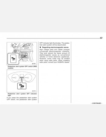 subaru xv e-boxer 2020 owners manual rhd lhd